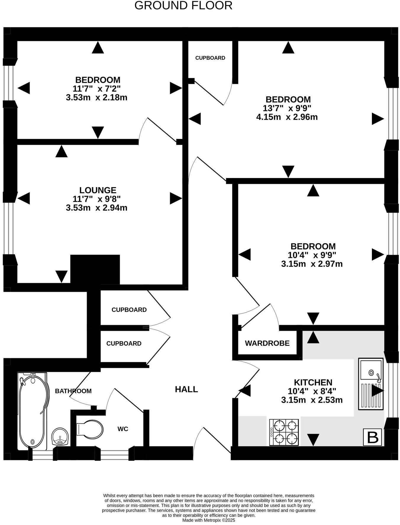 Swanmoor Crescent, Brentry, Bristol floorplan