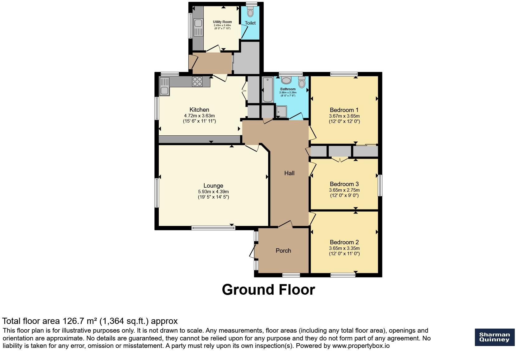 March Road, Wimblington, March floorplan
