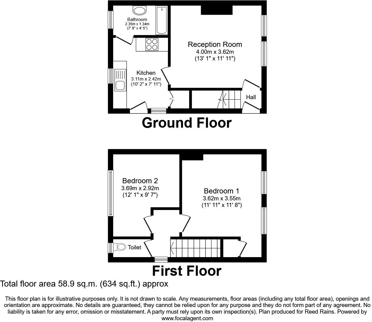 Leof Crescent, London, SE6 floorplan