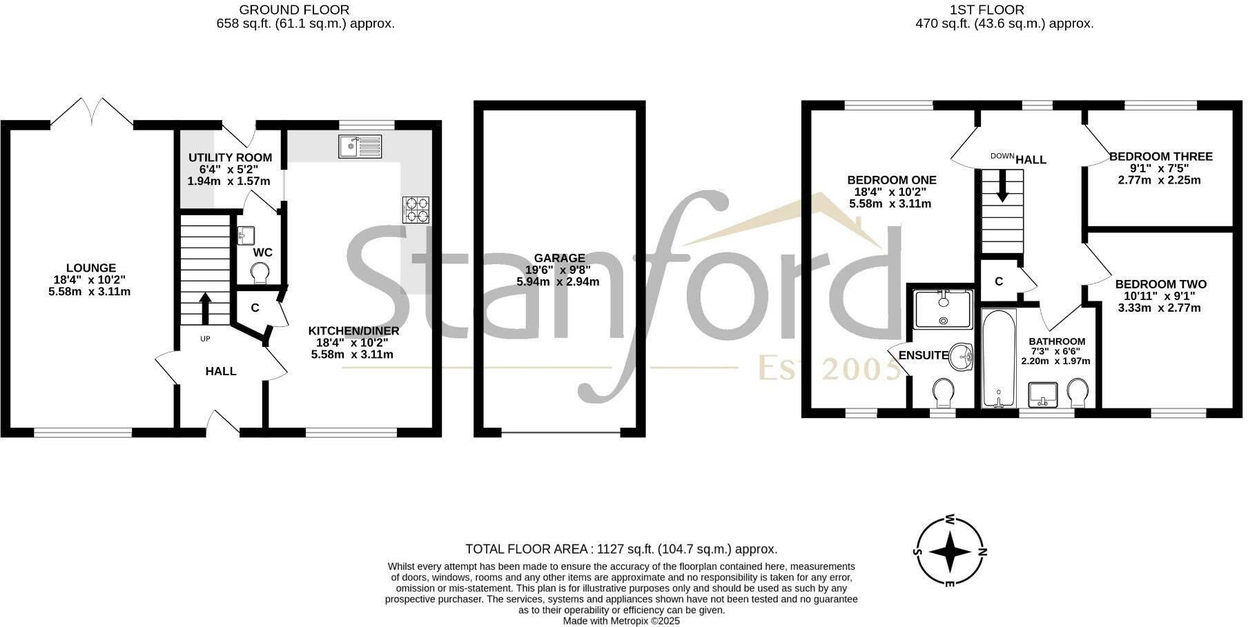 Goater Way, Fair Oak, SO50 floorplan