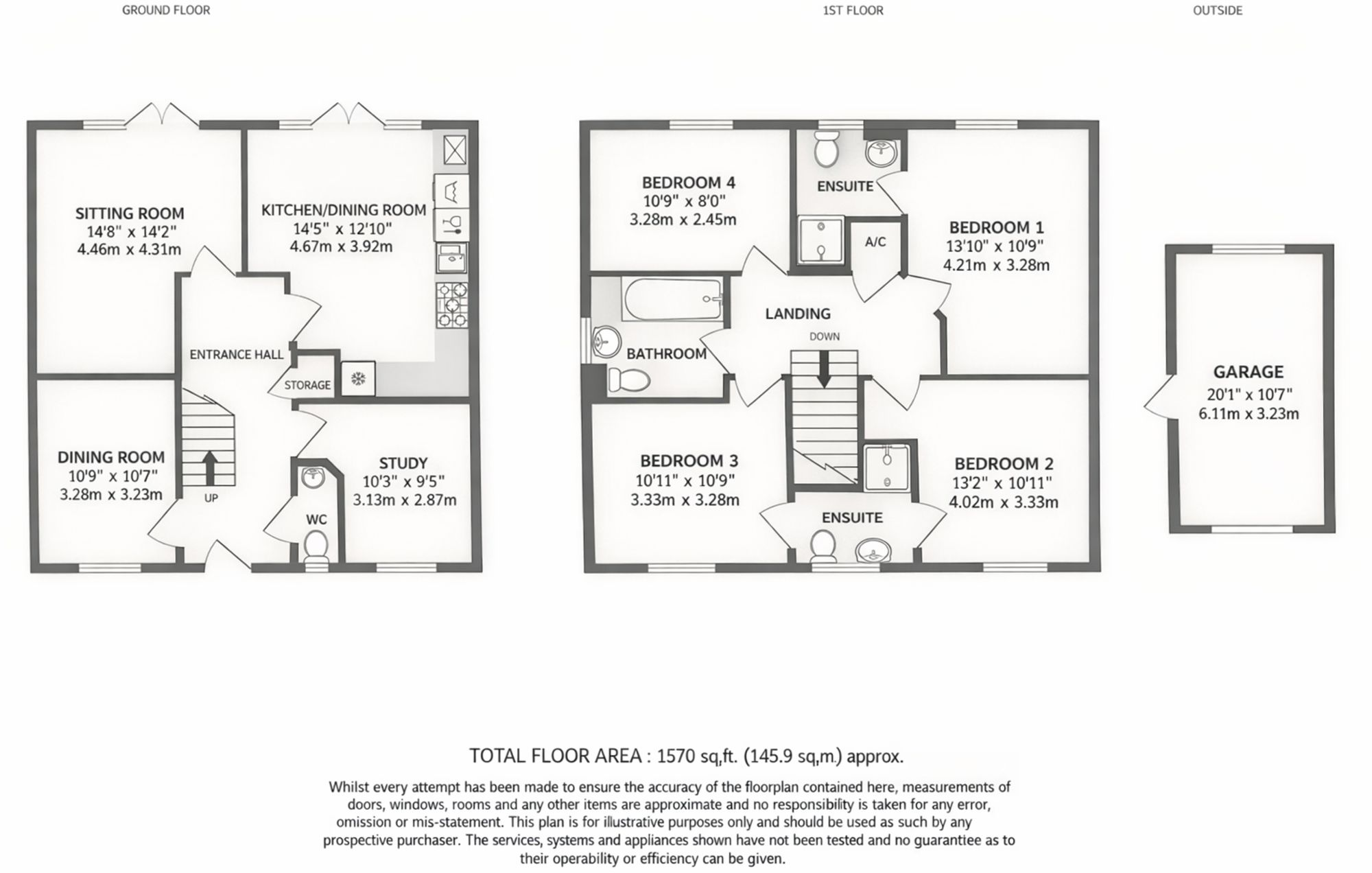 Orchard Vale, Bartestree, HR1 floorplan