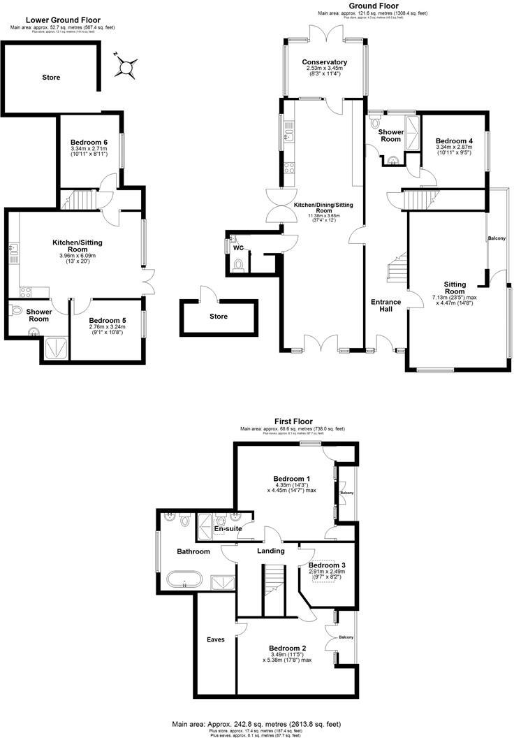 Wheatlands Road, Paignton floorplan