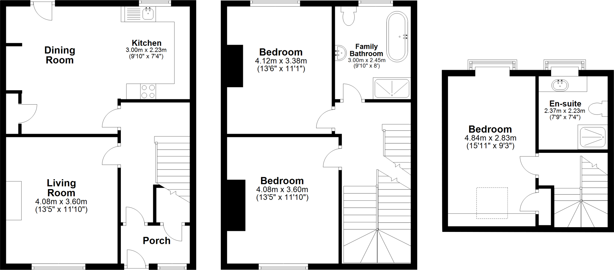 Windsor Terrace, Corbridge, NE45 floorplan