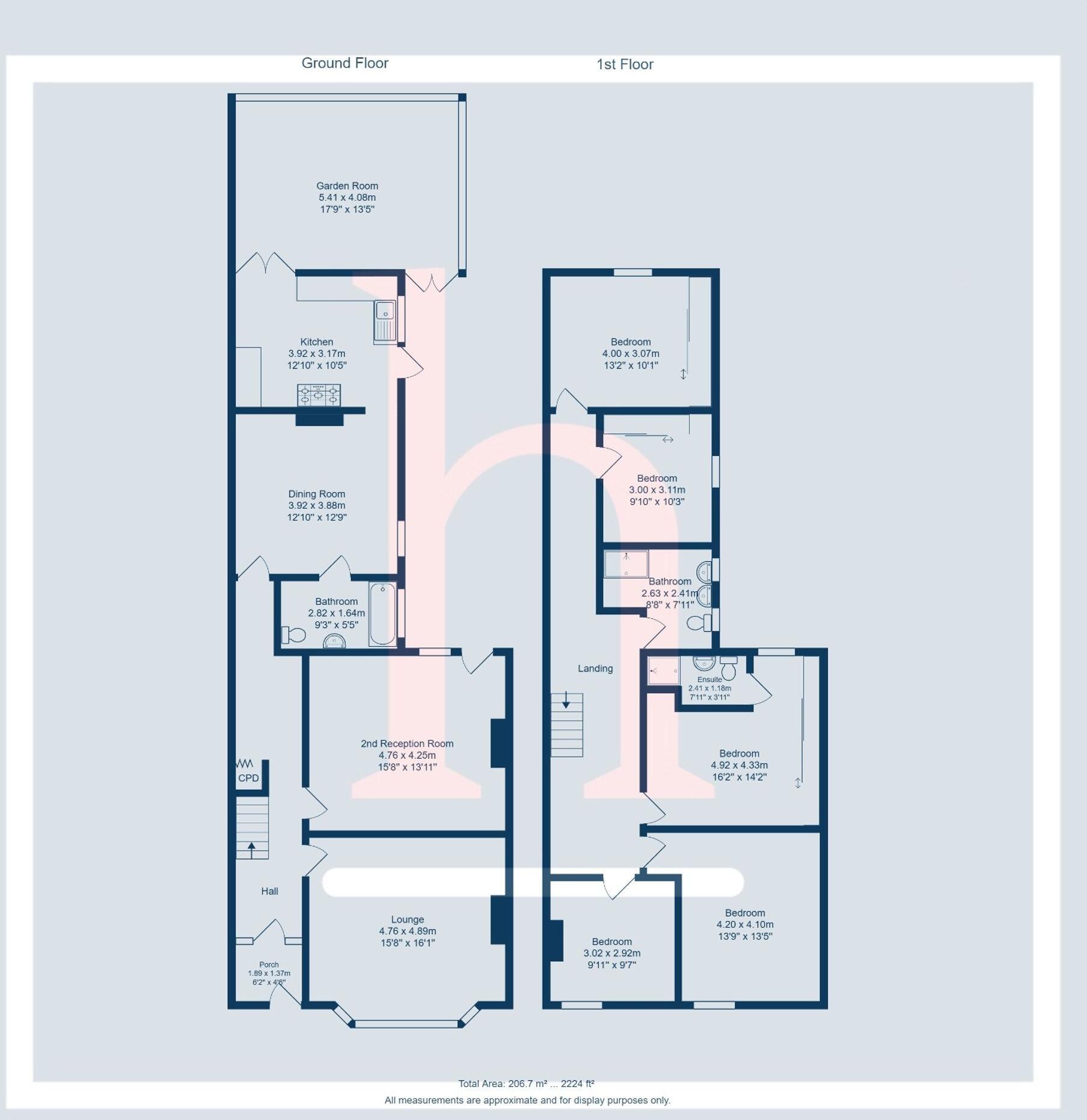 Birch Road, Prenton, CH43 floorplan