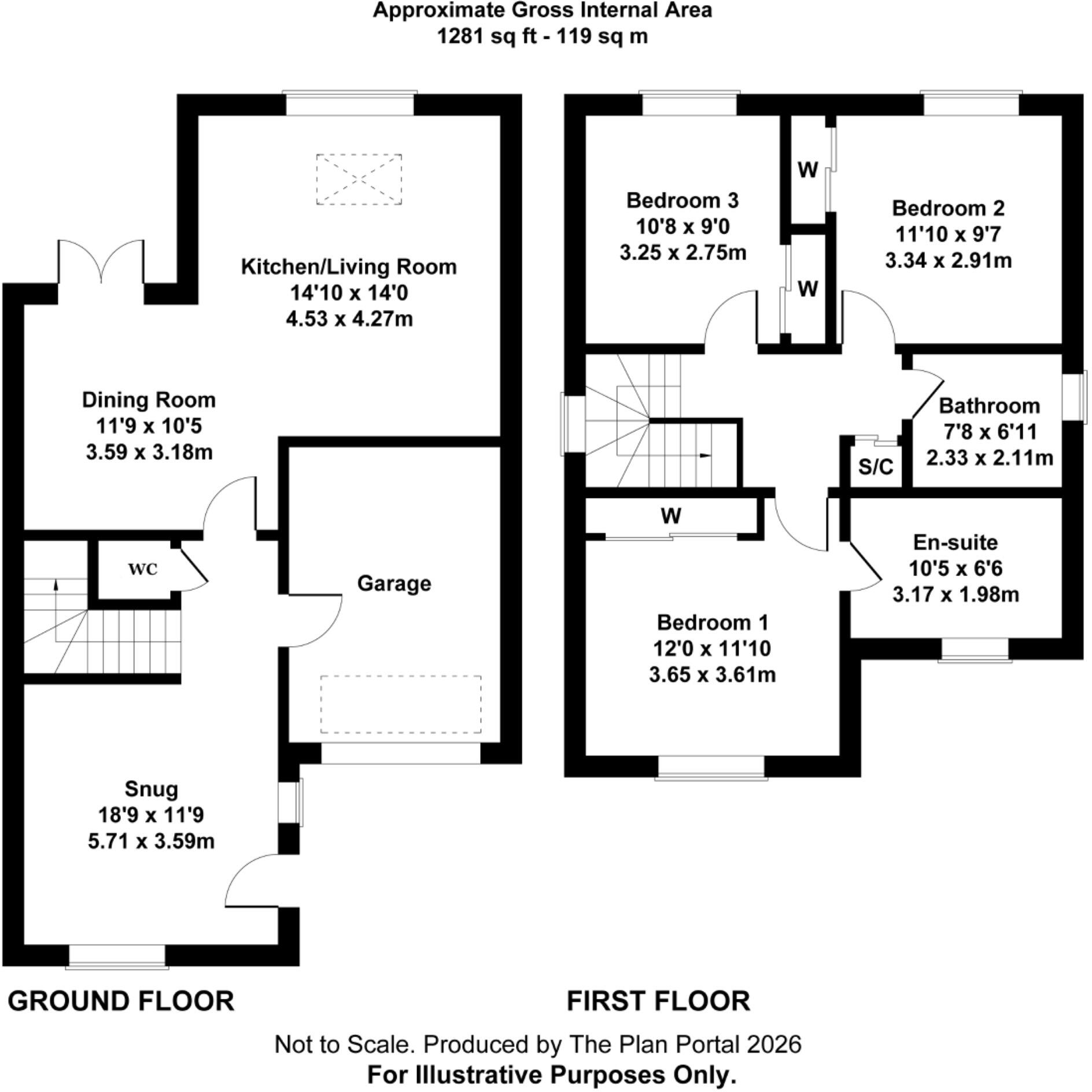 The Street, Chilcompton, Radstock floorplan