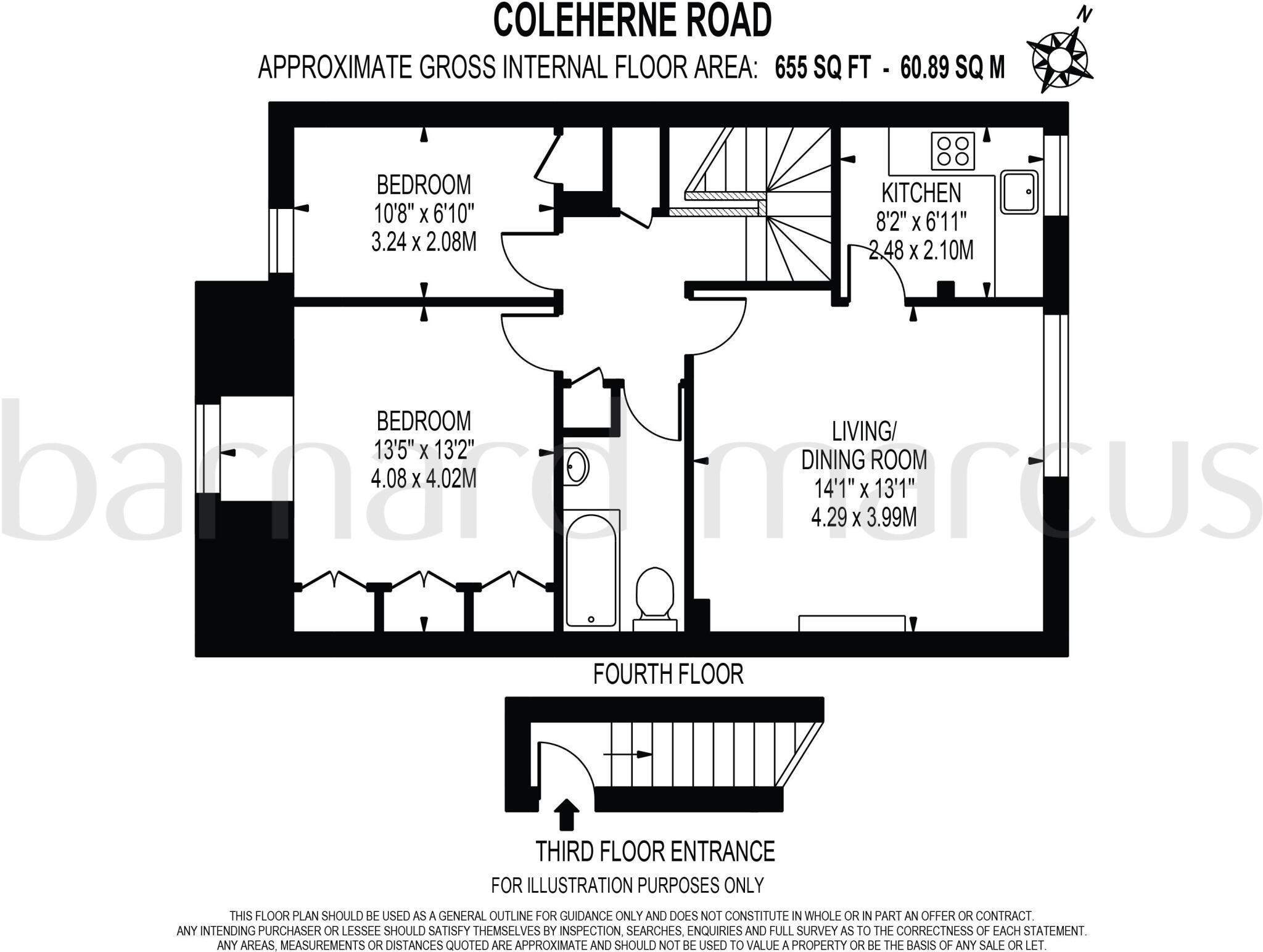 Coleherne Road, Chelsea, London floorplan