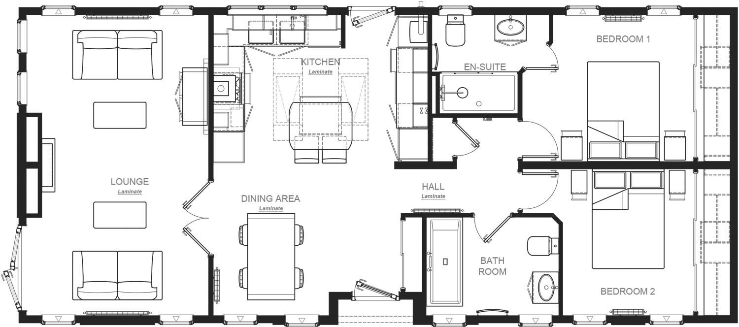 Northallerton, North Yorkshire, DL7 floorplan