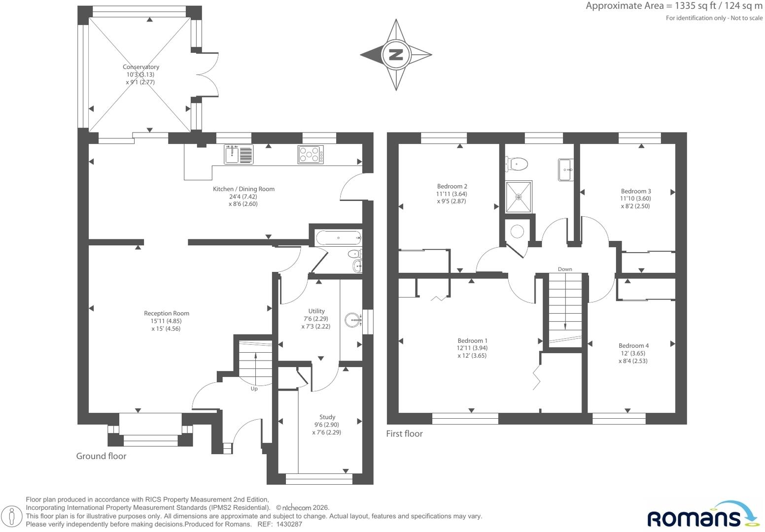 Eddington Road, Bracknell, Berkshire floorplan