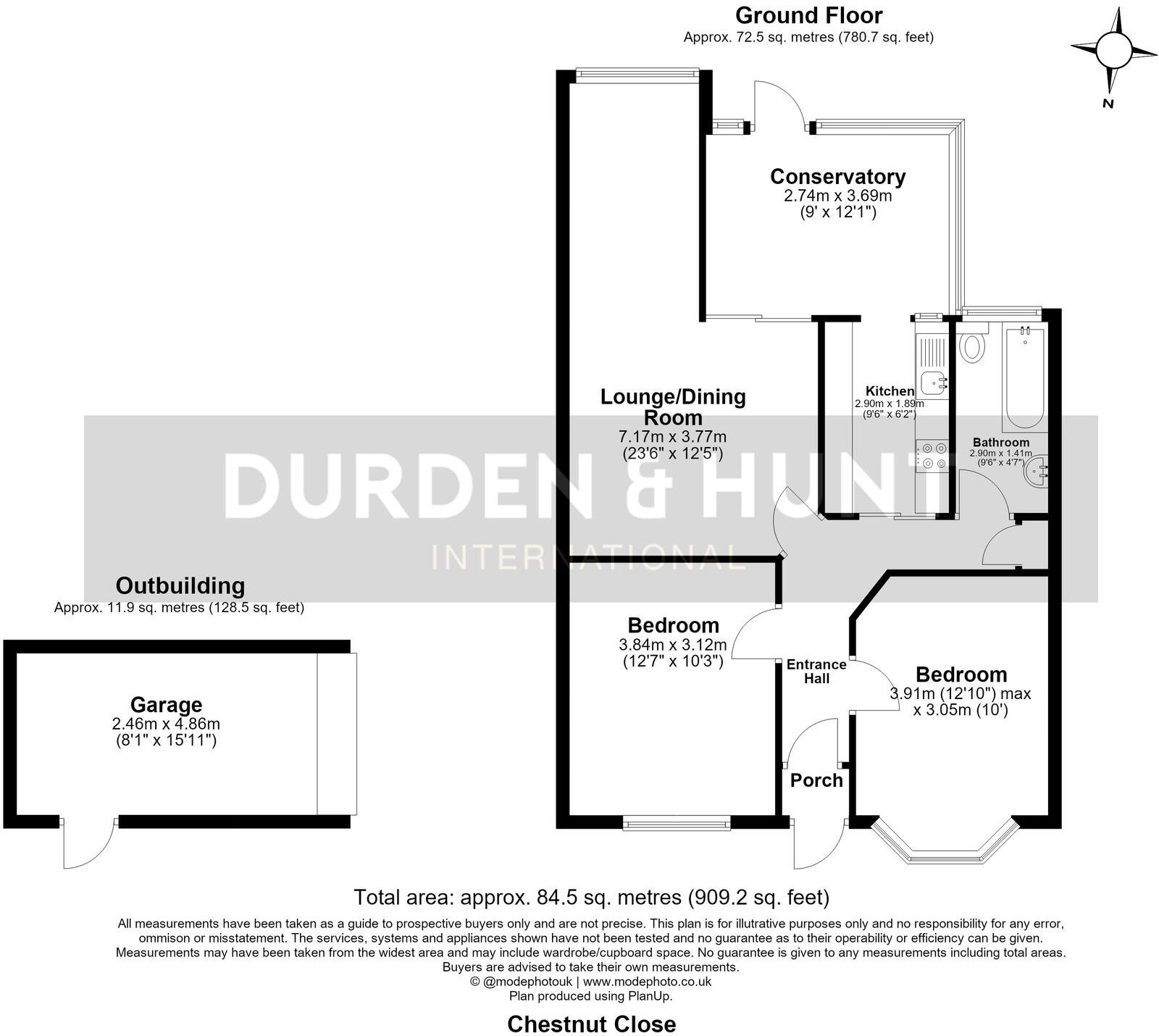 Chestnut Close, Hockley, SS5 floorplan