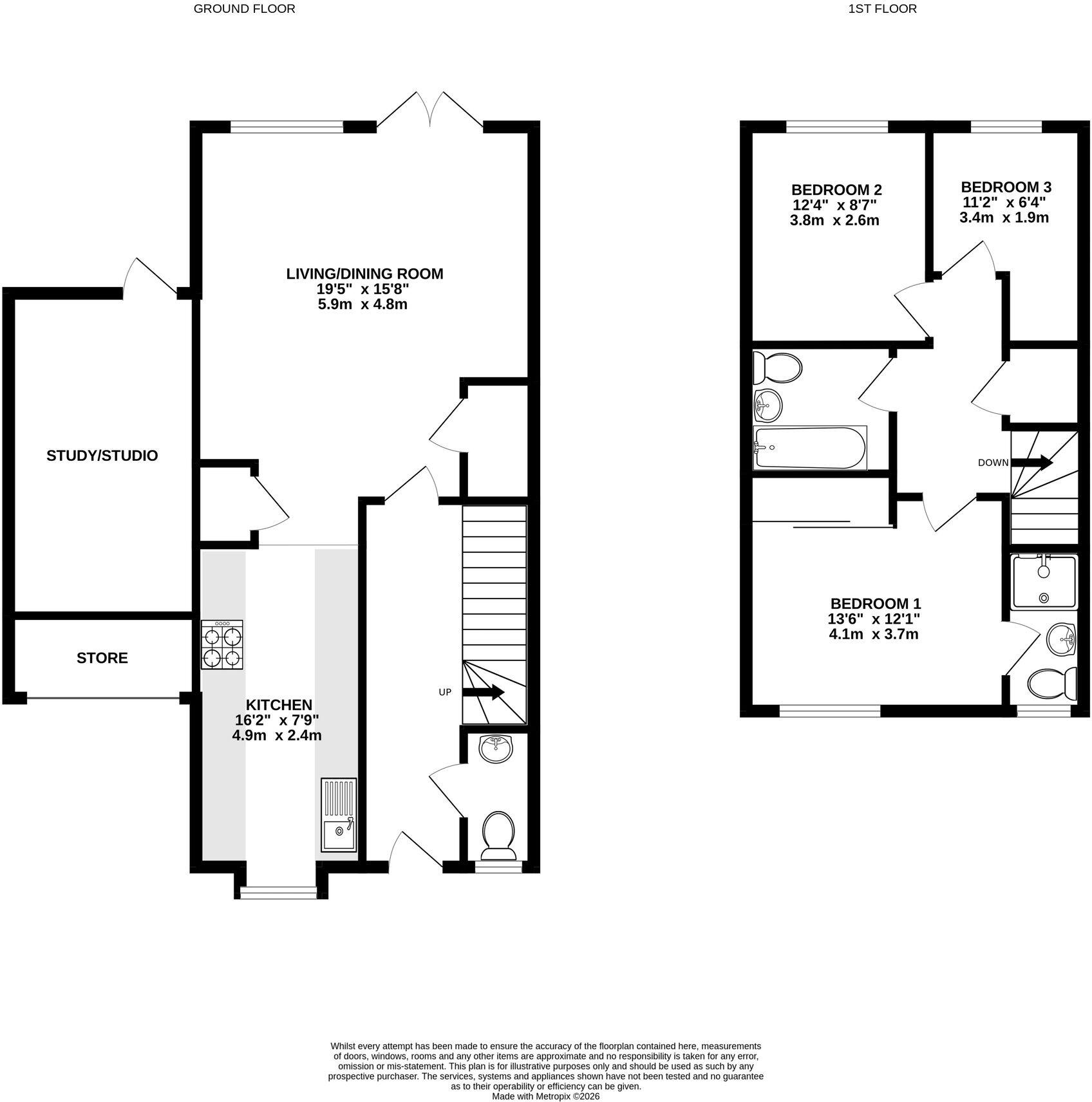 Red Cedar Avenue, Fleet, GU51 floorplan