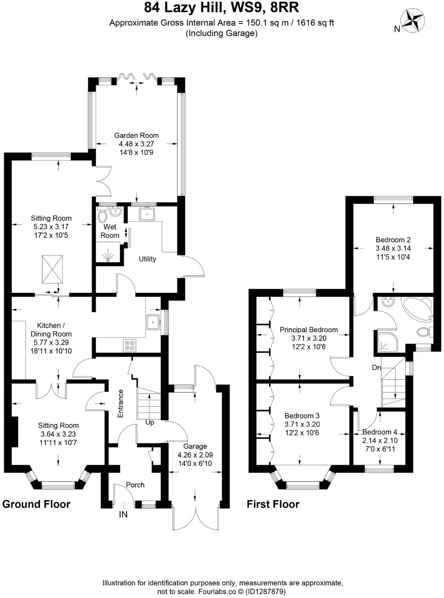Lazy Hill Road, Aldridge, Walsall, WS9 floorplan