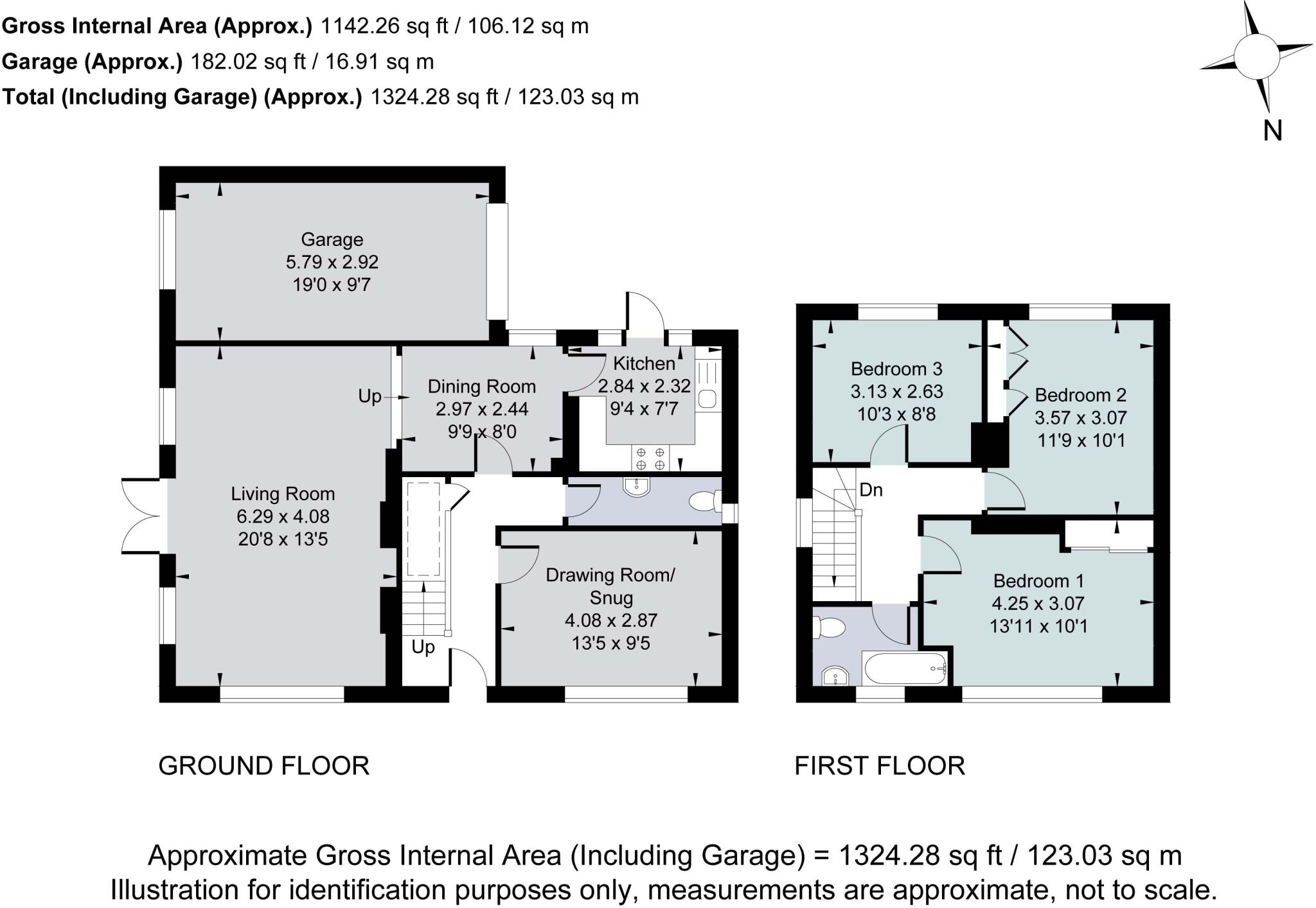 St. Georges Road, Weybridge, Surrey, KT13 floorplan