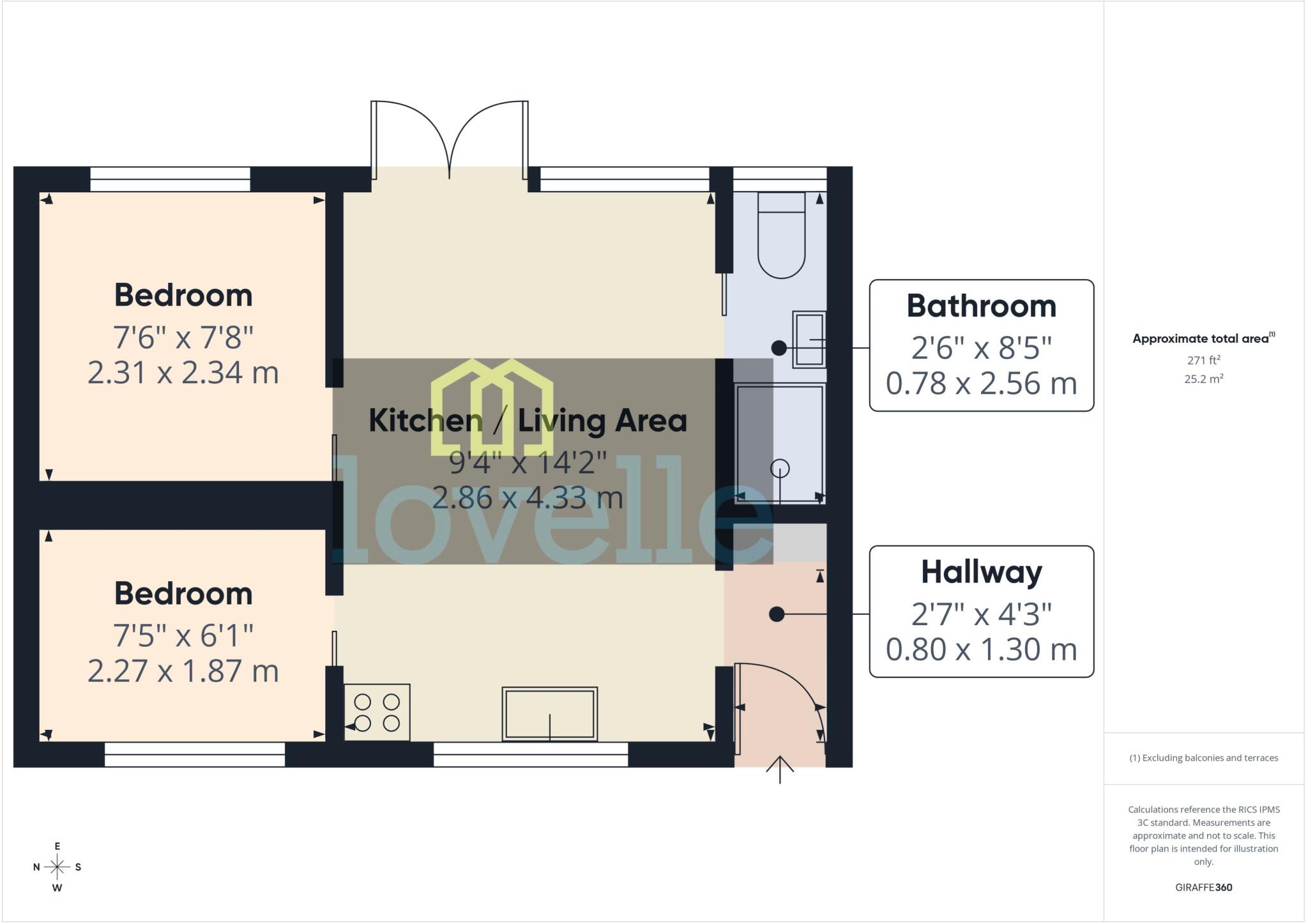Off Links Avenue, Mablethorpe, LN12 floorplan