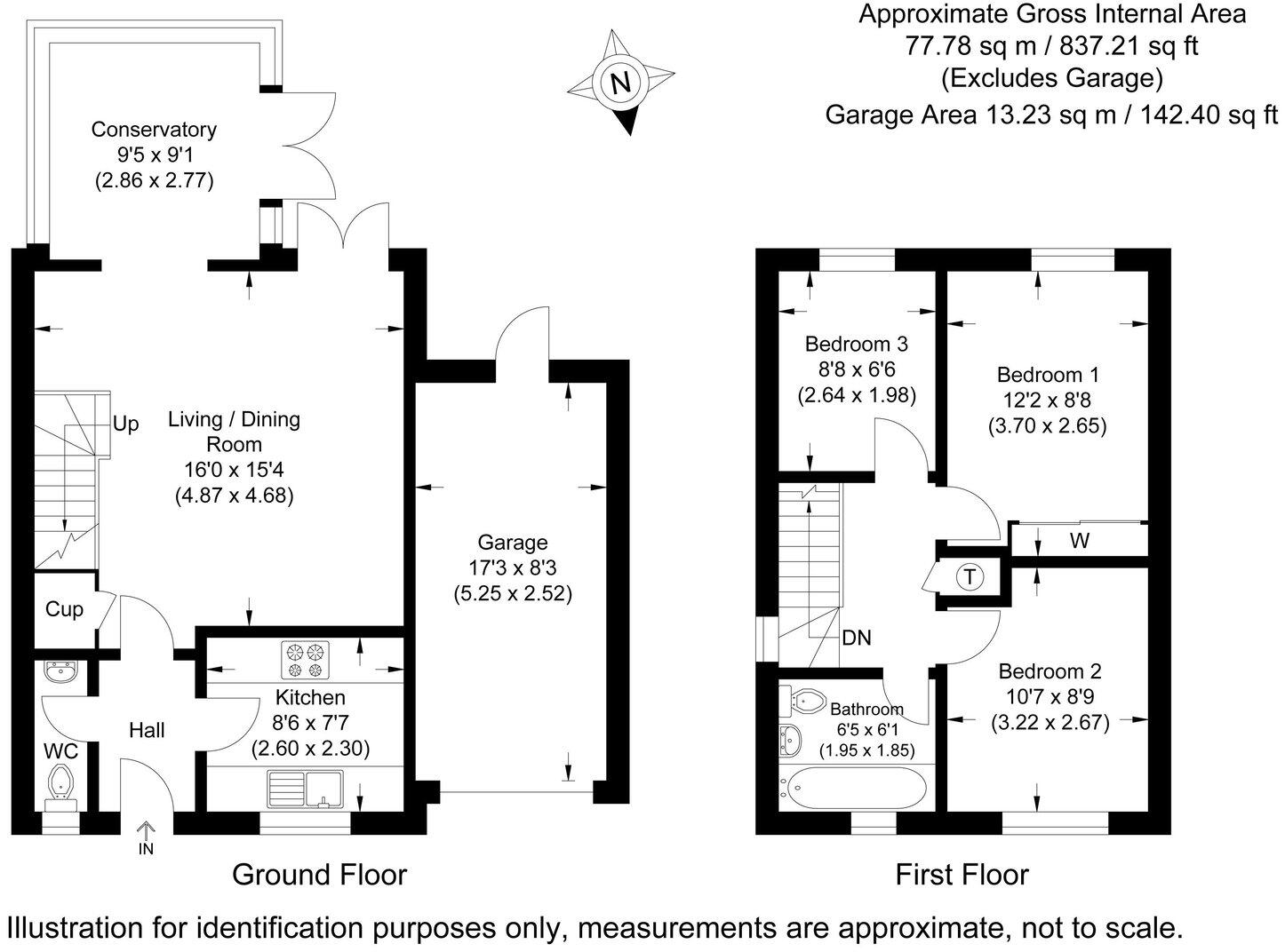 Foxglove Way, Thatcham, RG18 4DH floorplan