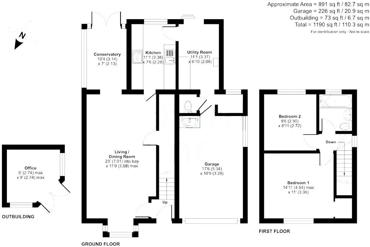 Orchard Grove, Stratton St. Margaret floorplan