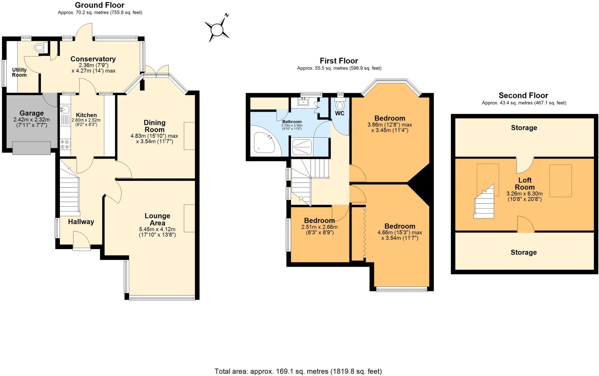 The Netherlands, Coulsdon floorplan
