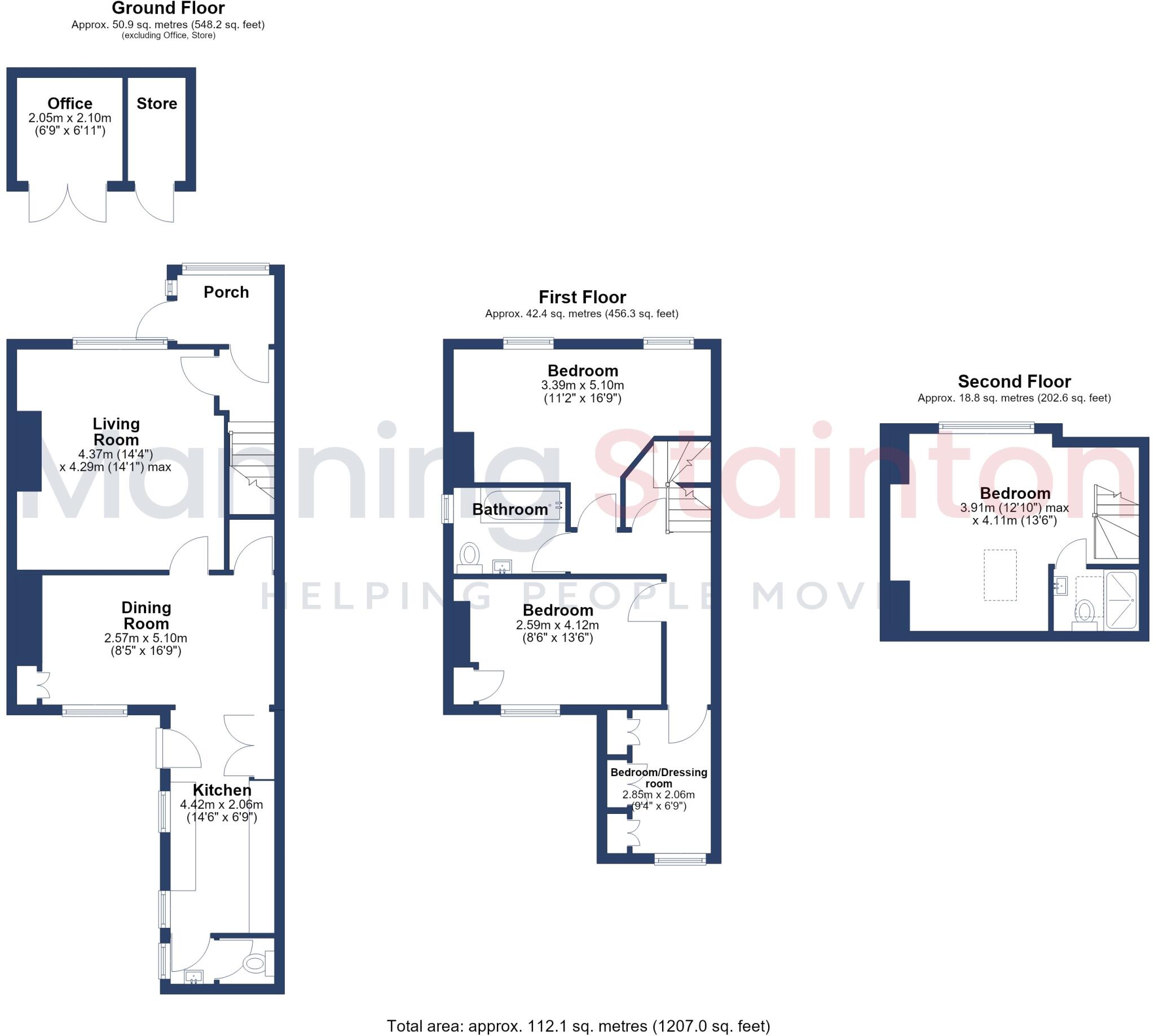St. James Terrace, Horsforth, Leeds, West Yorkshire floorplan