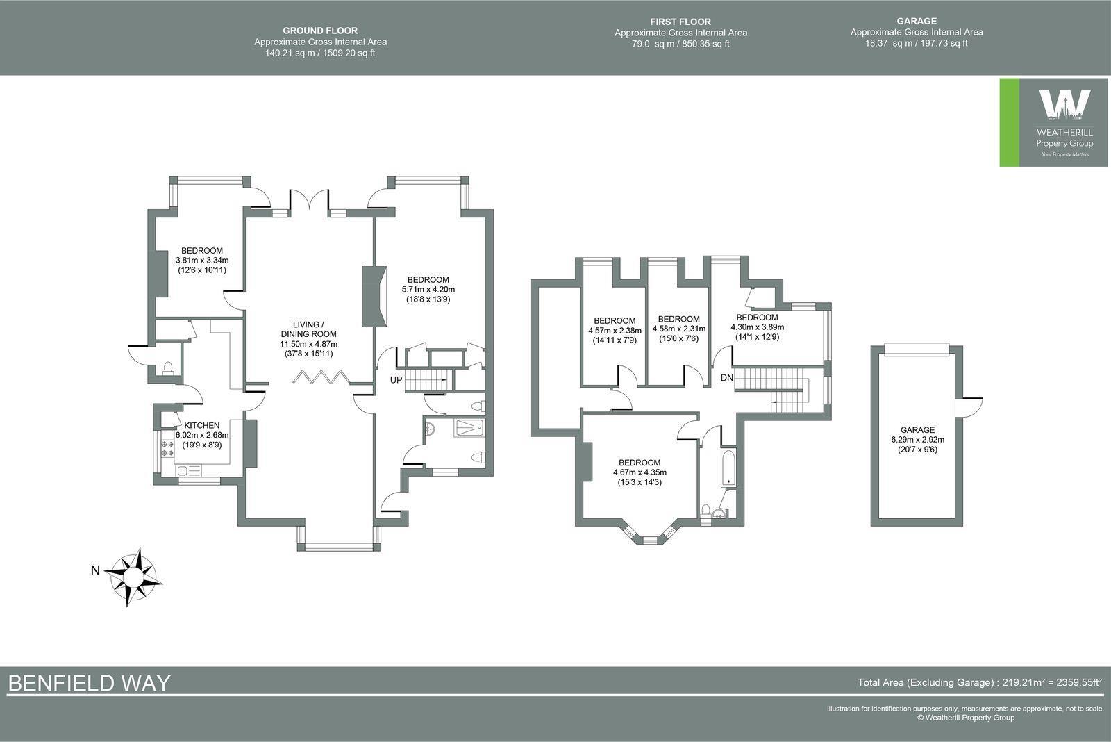Benfield Way, Brighton floorplan