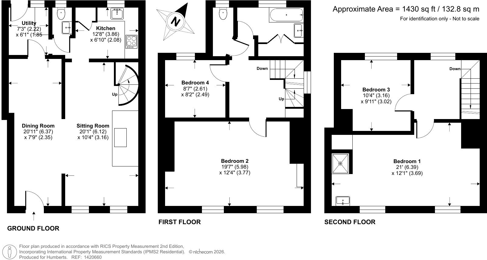 The Square, Beer, Seaton, Devon floorplan