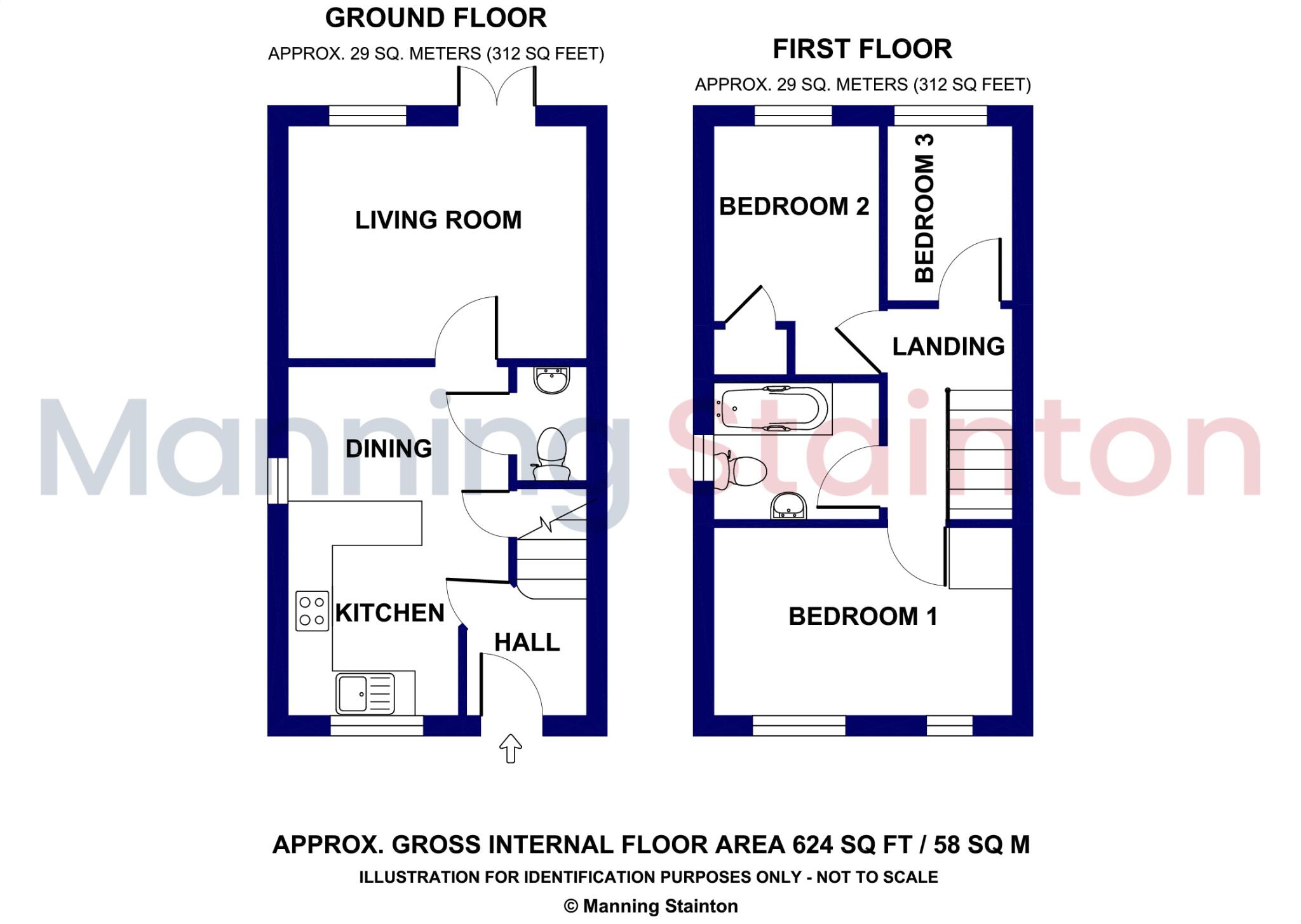 Bethel Close, Bradford, West Yorkshire floorplan