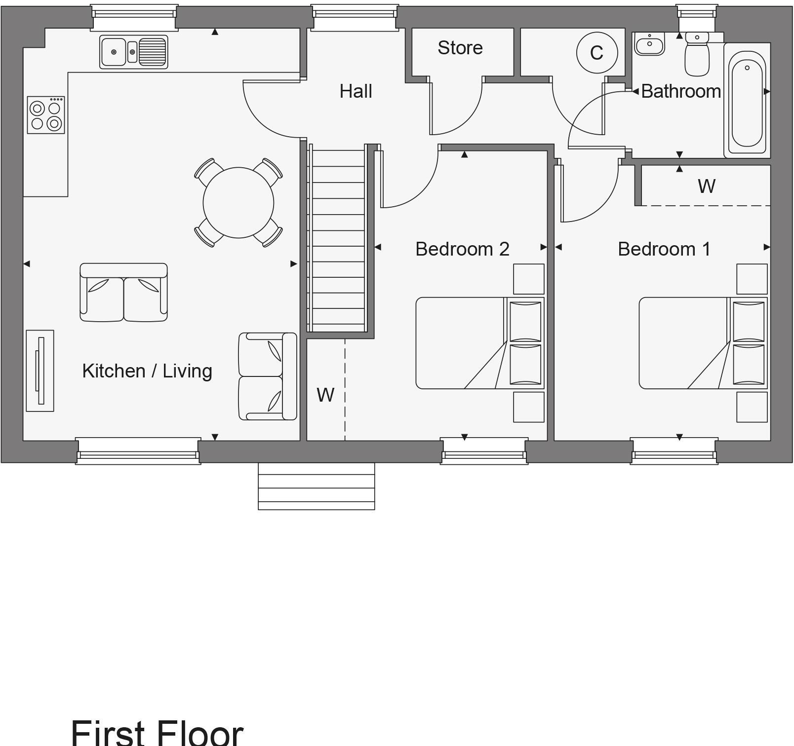 North Mundham, 
West Sussex,
PO201EP floorplan