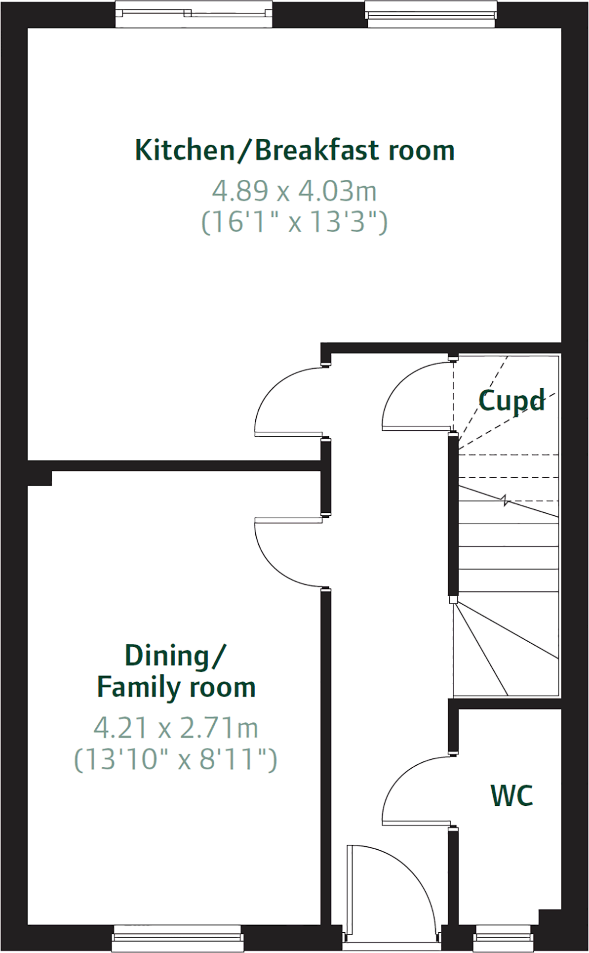 Cherry Tree Gardens,
Proctor Avenue, 
Lawley, 
Shropshire, 
TF4 2SY floorplan