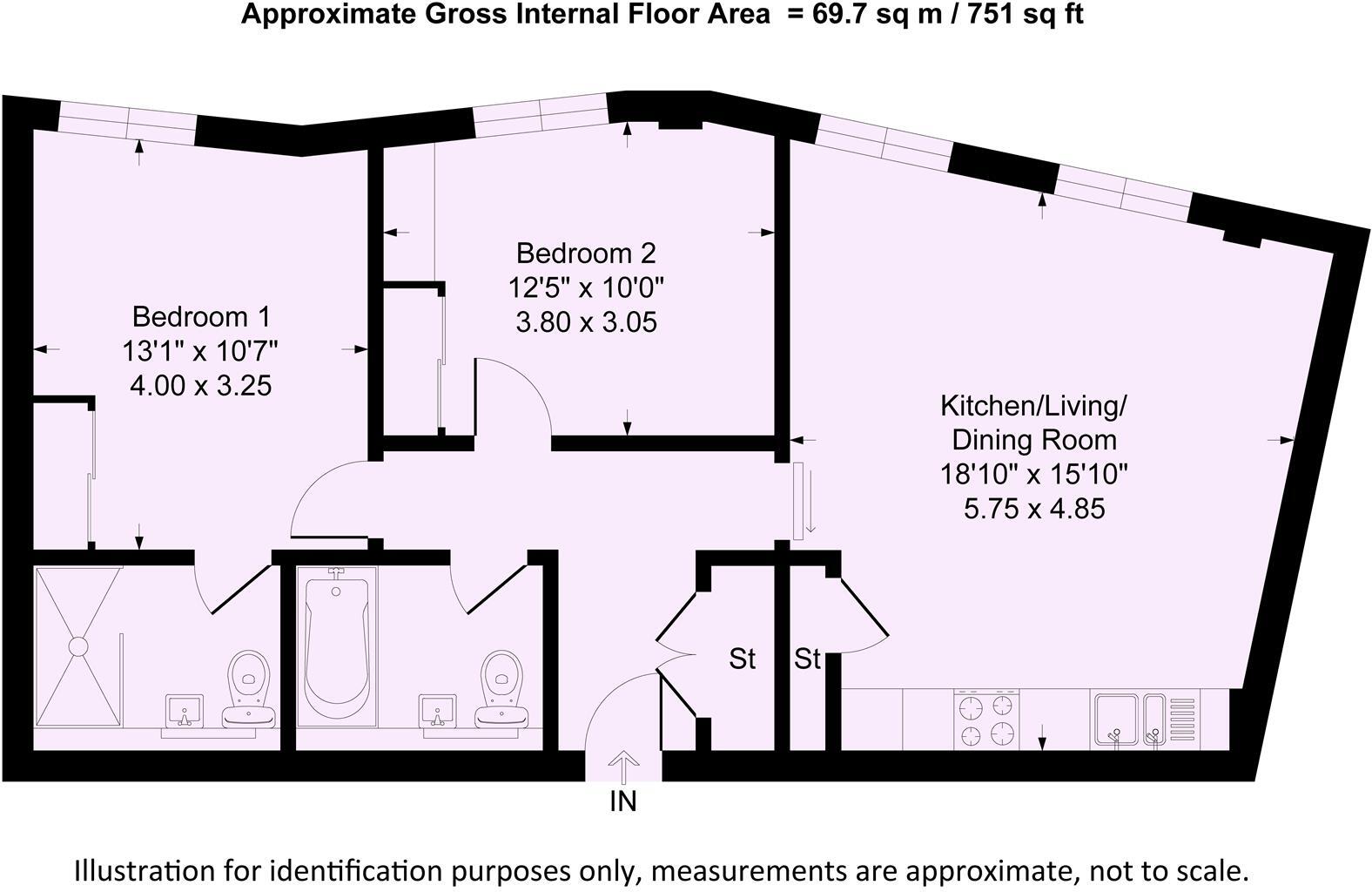 Kings, Hudson Quarter, Toft Green, York, YO1 6AE floorplan