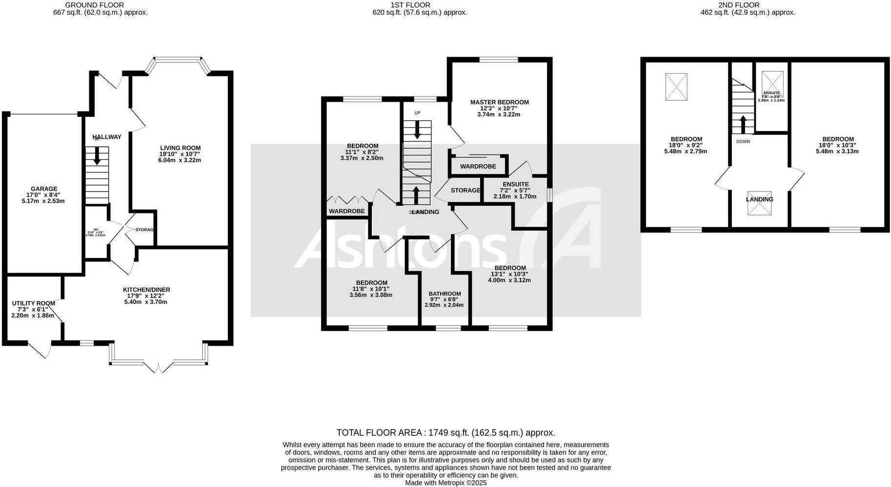 Bakersfield Drive, Great Sankey, WA5 floorplan