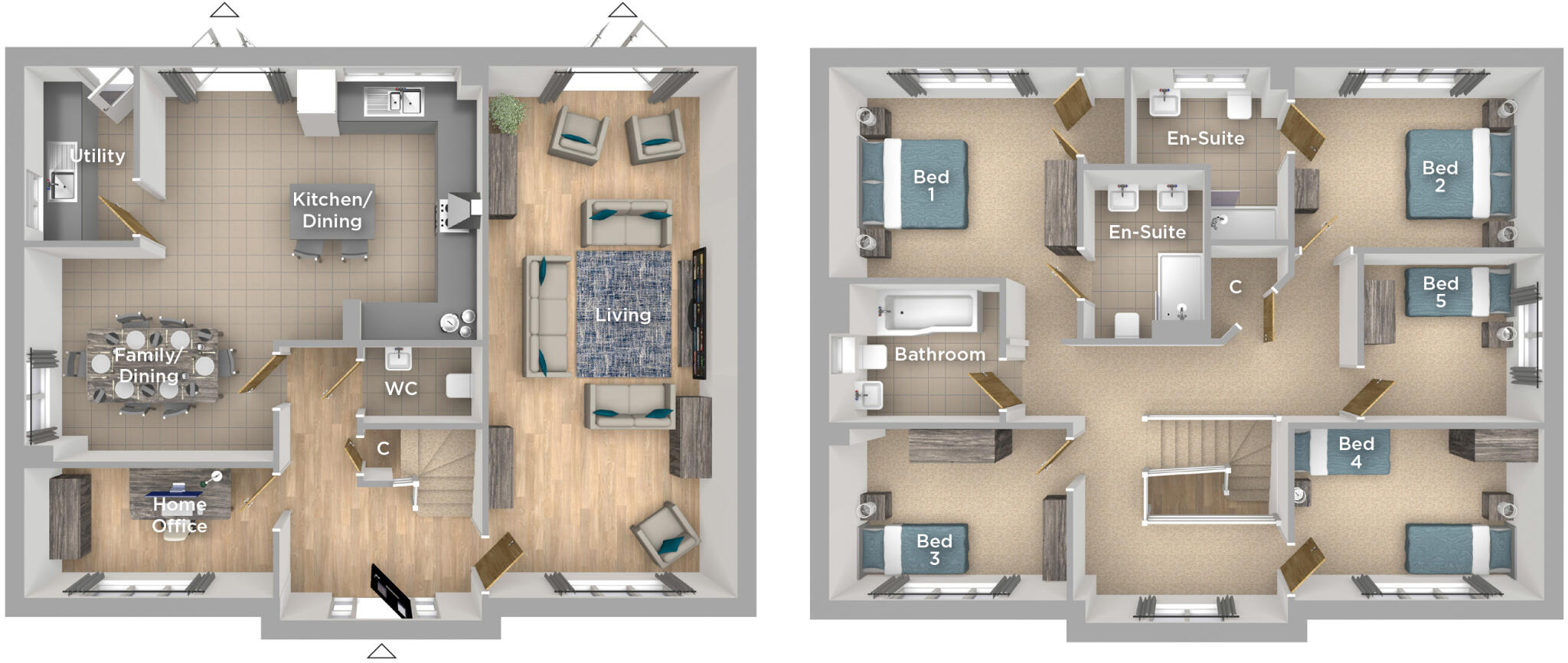 Chaucer Crescent, South Wootton, PE30 3FZ floorplan