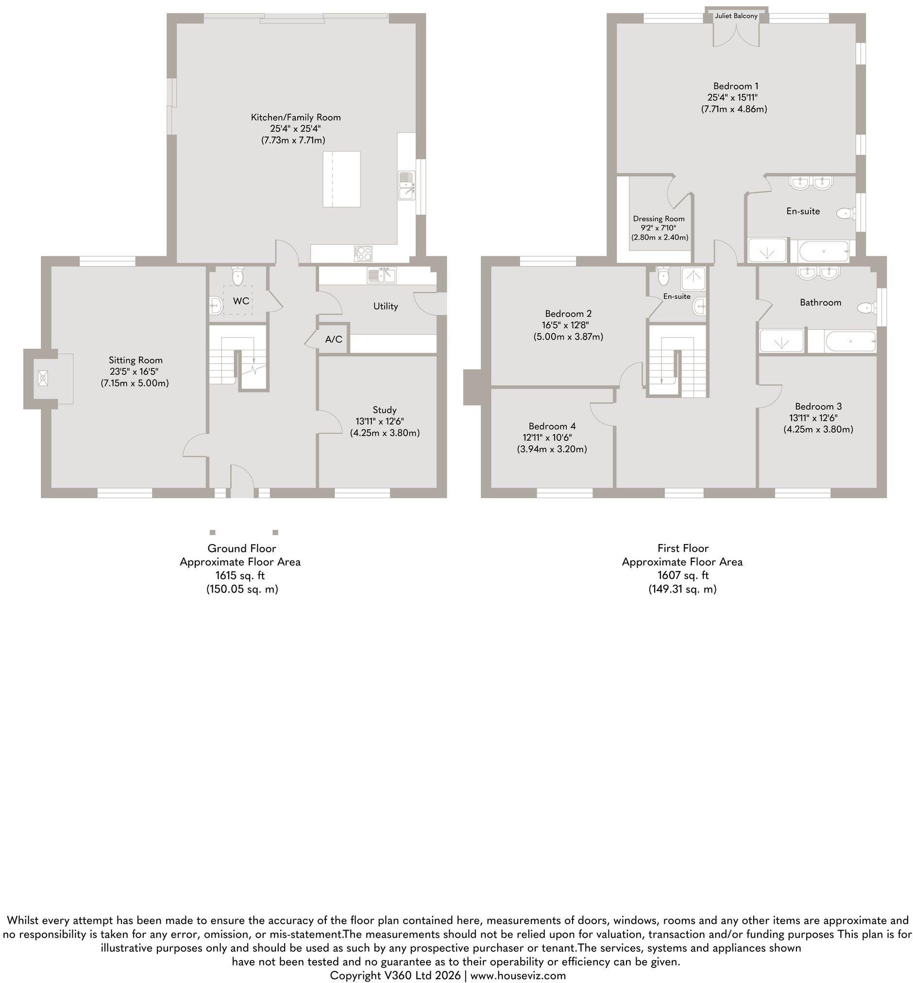 Executive Detached New Home in Saham Toney floorplan