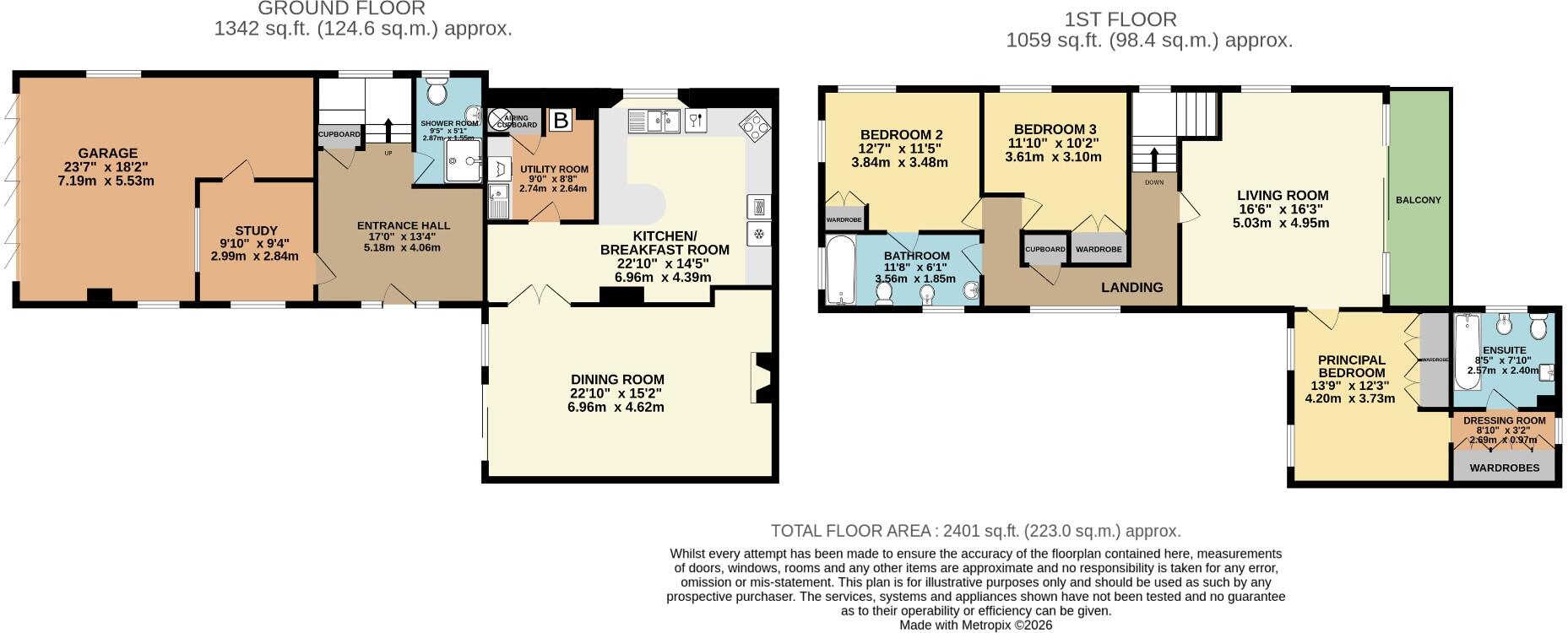Le Bourgage, Alderney, Channel Isles, GY9 floorplan