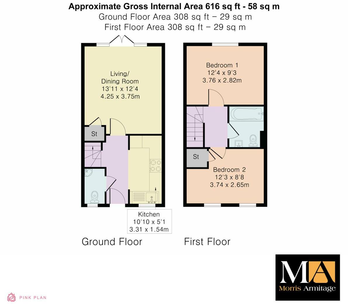 King James Close, Fordham, Ely floorplan