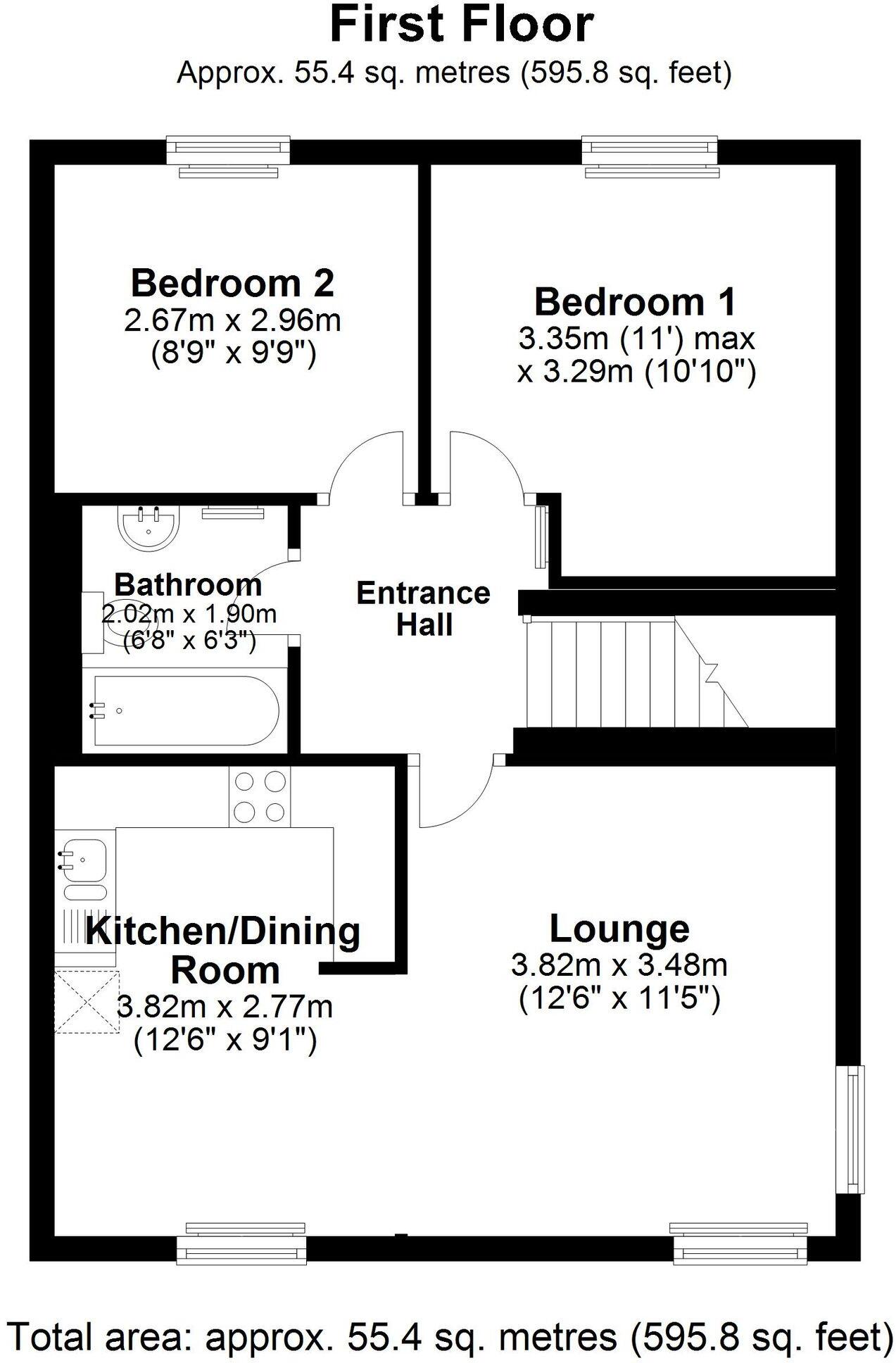 Douglas Close, Hartford, CW8 floorplan