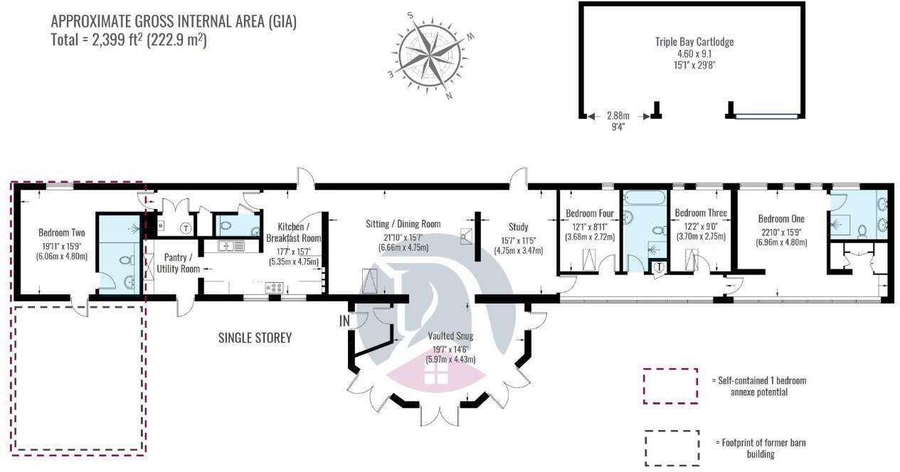 Bury Road, Hengrave, Bury St. Edmunds floorplan