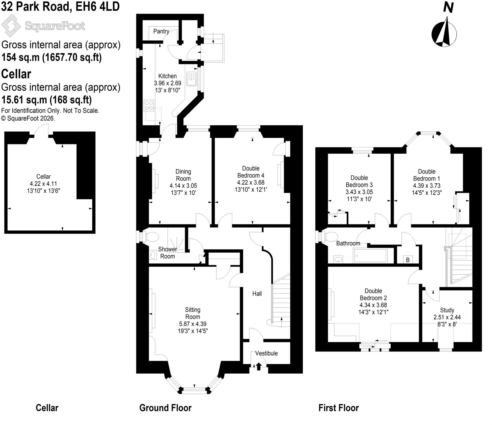 32, Park Road, Trinity, Edinburgh, Midlothian, EH6 floorplan