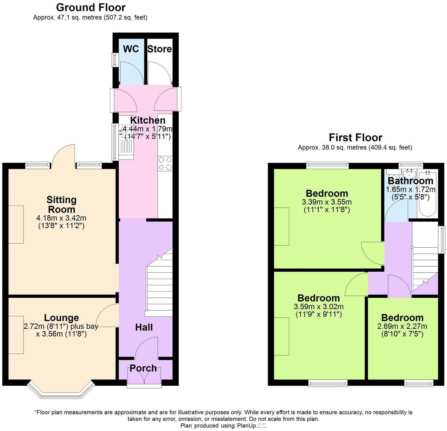 Lindley Road, Stoke, CV3 floorplan