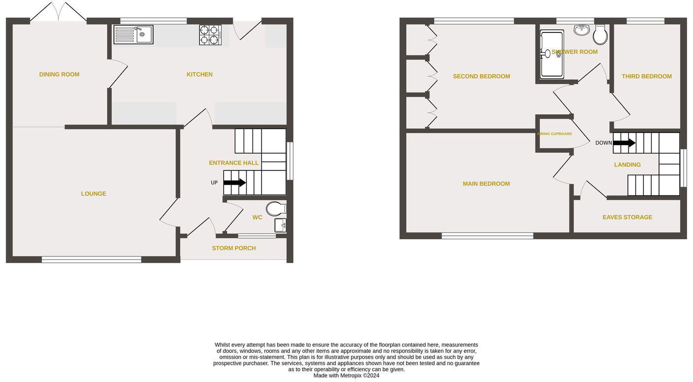 Tegsnose Mount, Langley, Macclesfield floorplan