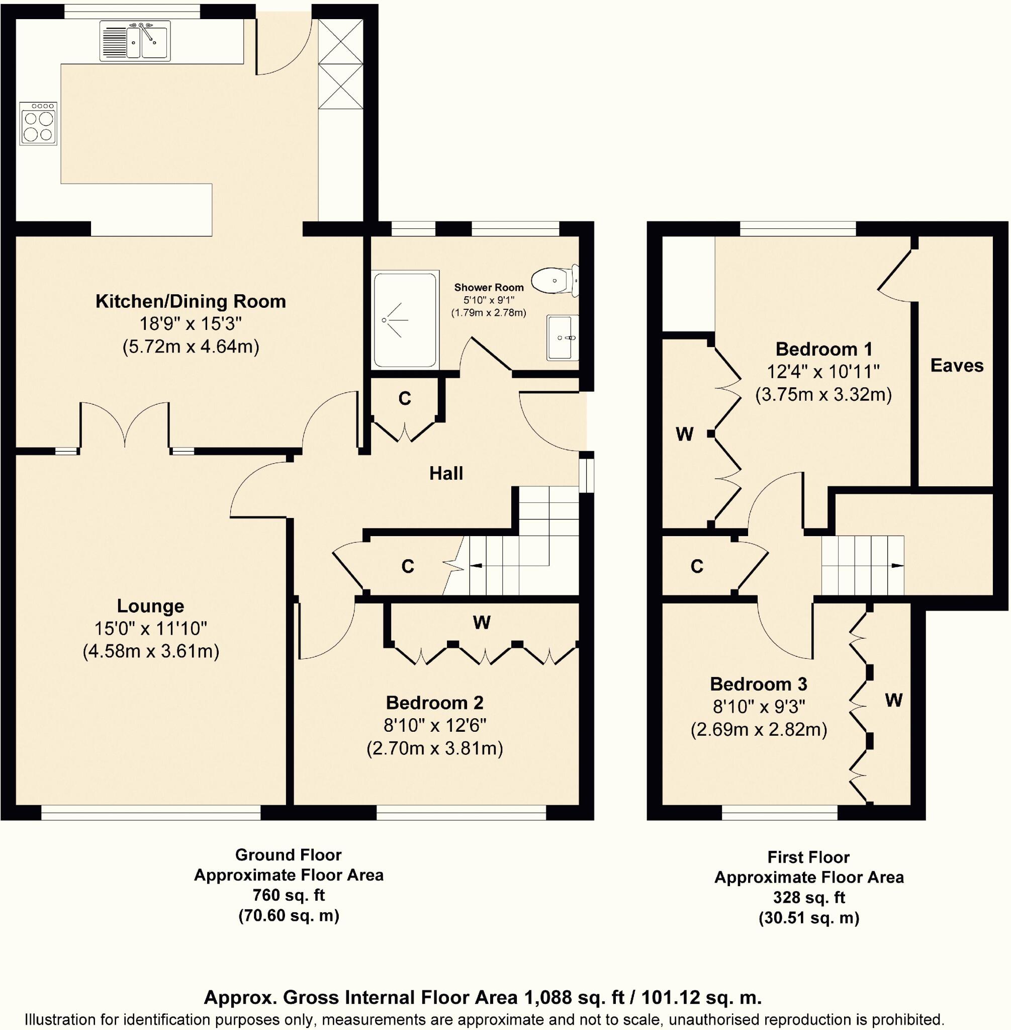 Garth Edge, Whitworth, OL12 8EH  floorplan