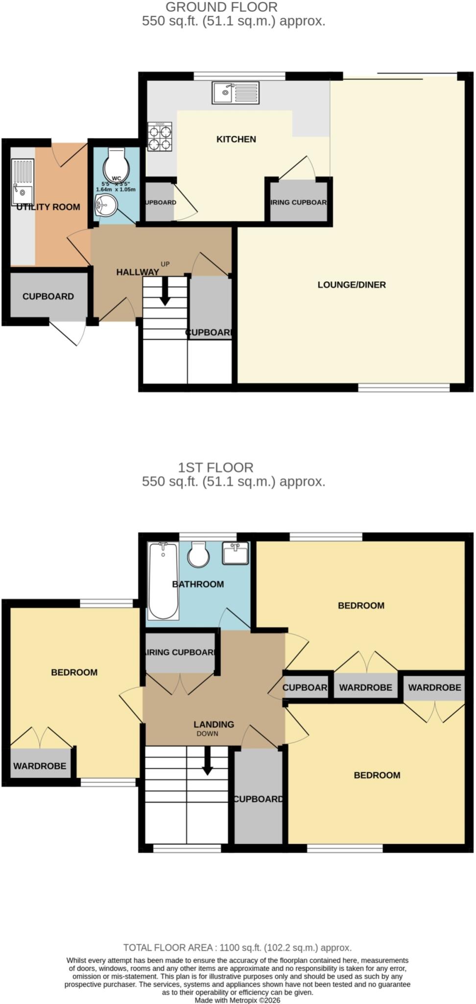 Lancewood Walk, RAF Lakenheath, Suffolk, IP27 floorplan