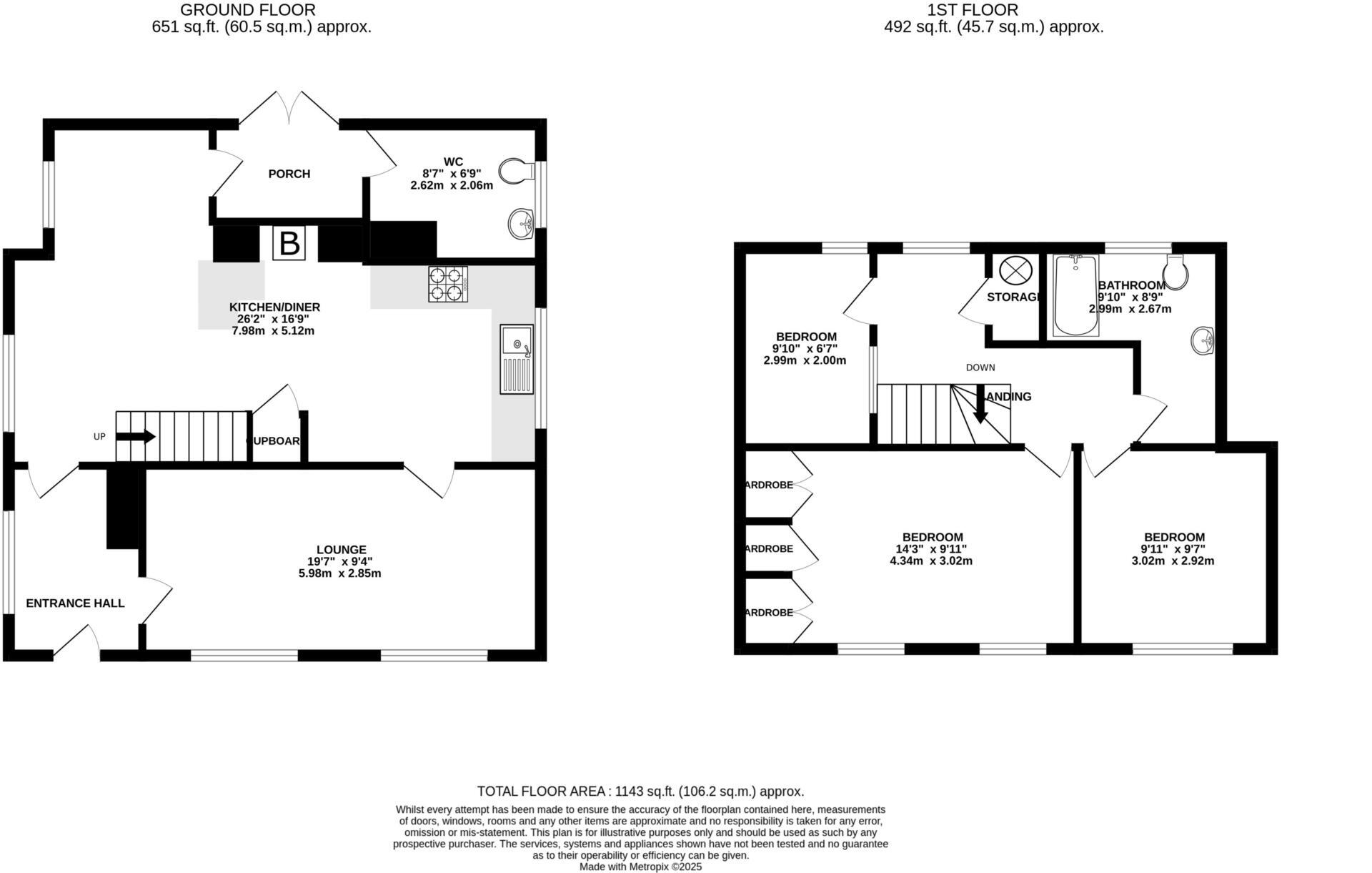 Canterbury Road, Molash floorplan