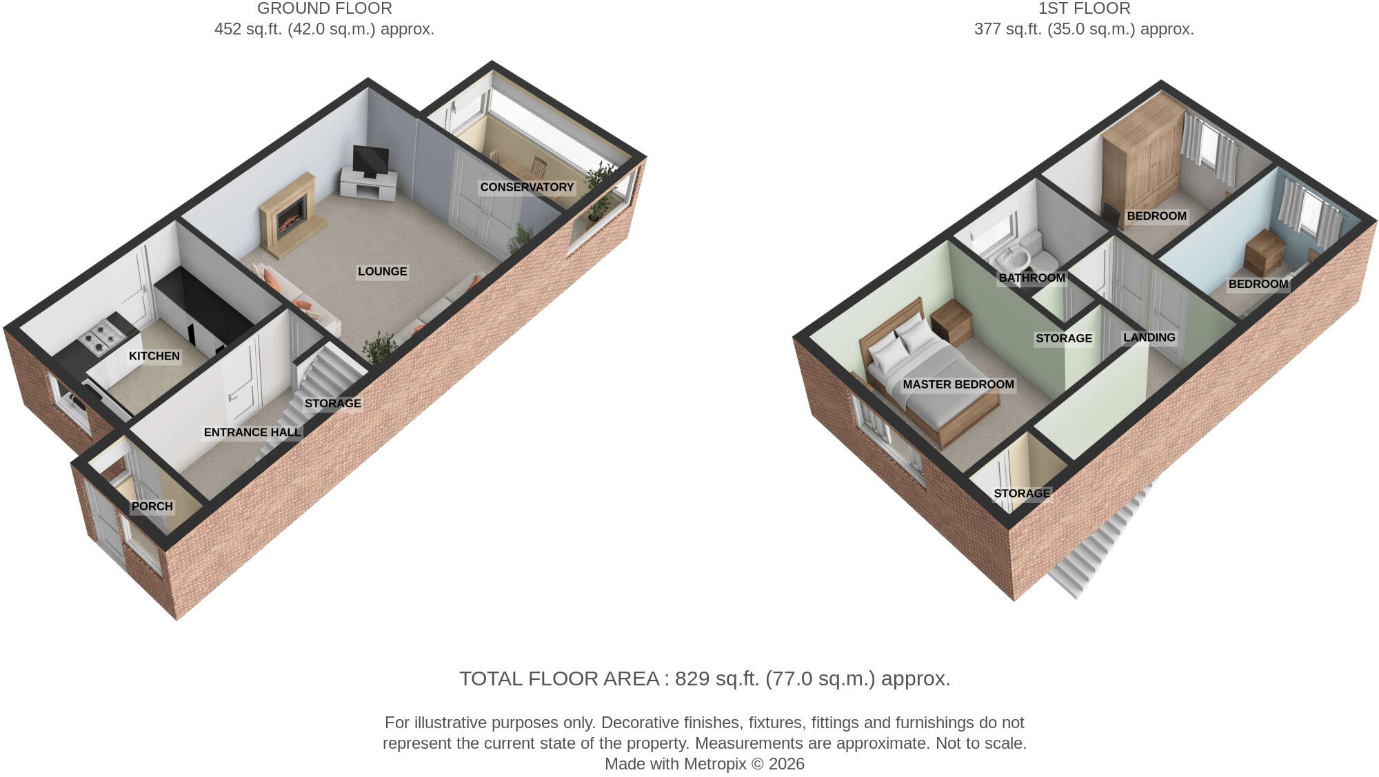 Deniston Avenue, Broughton Astley floorplan