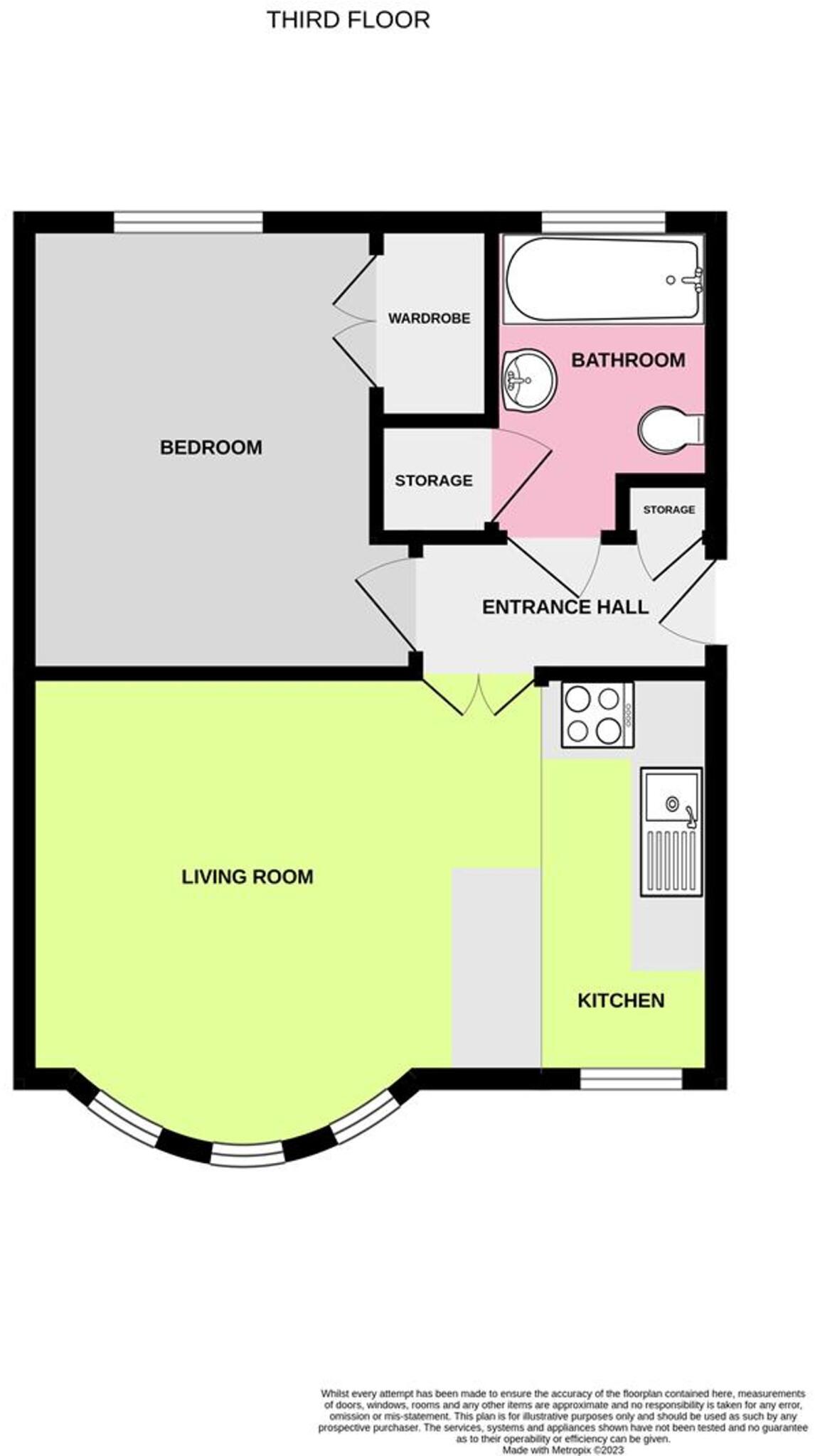 Alexander Terrace, Worthing, BN11 floorplan