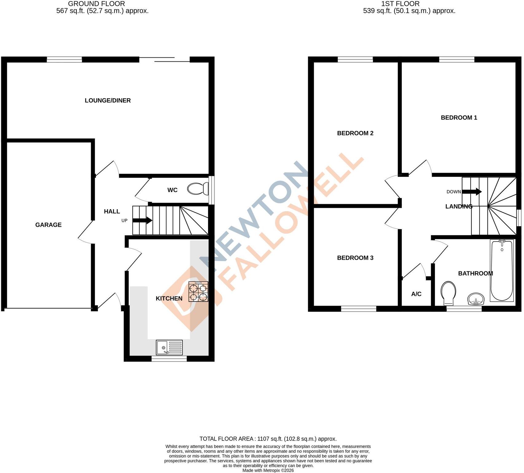 Drift Avenue, Stamford floorplan