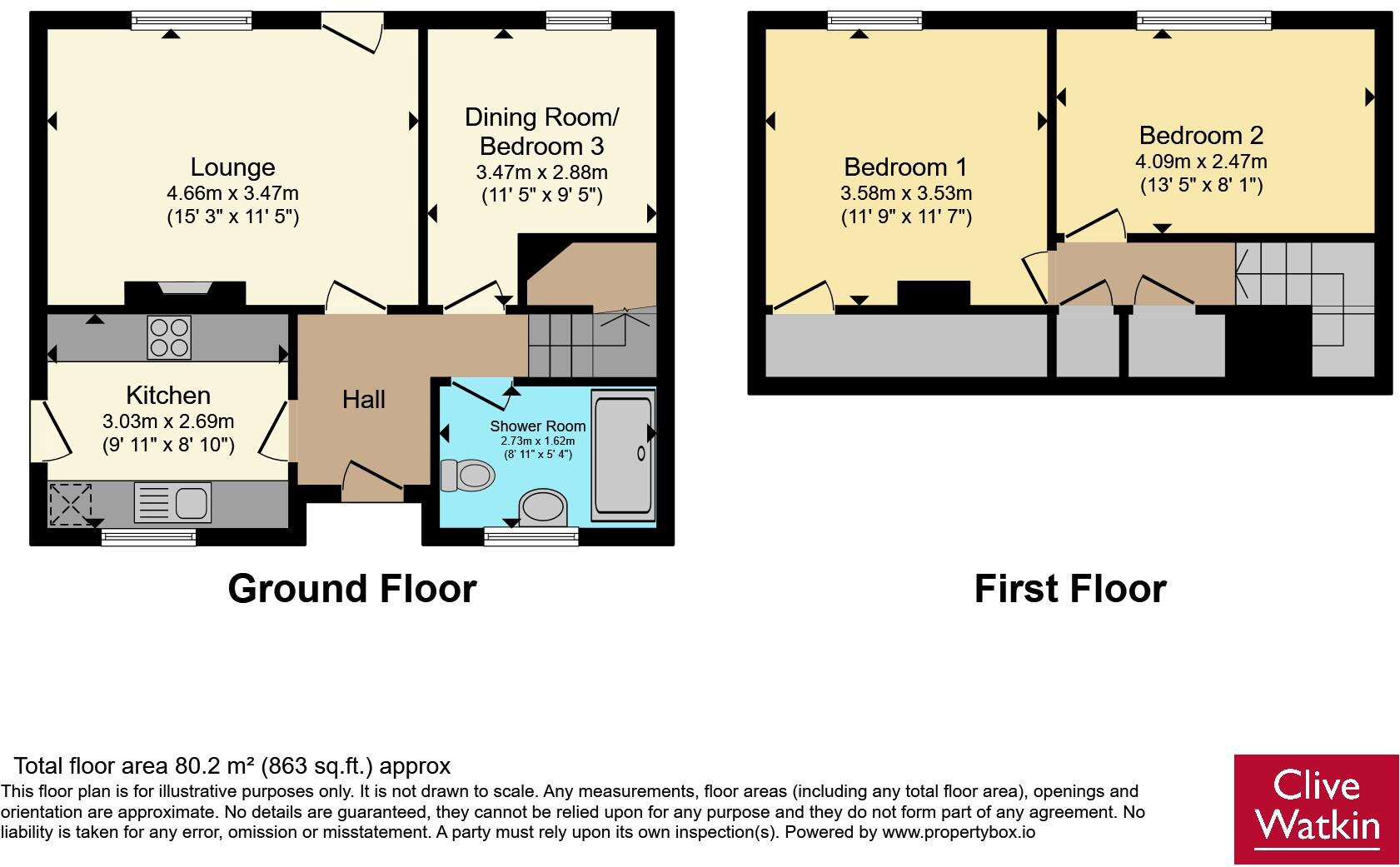 Mill Park Drive, Wirral, Merseyside, CH62 floorplan