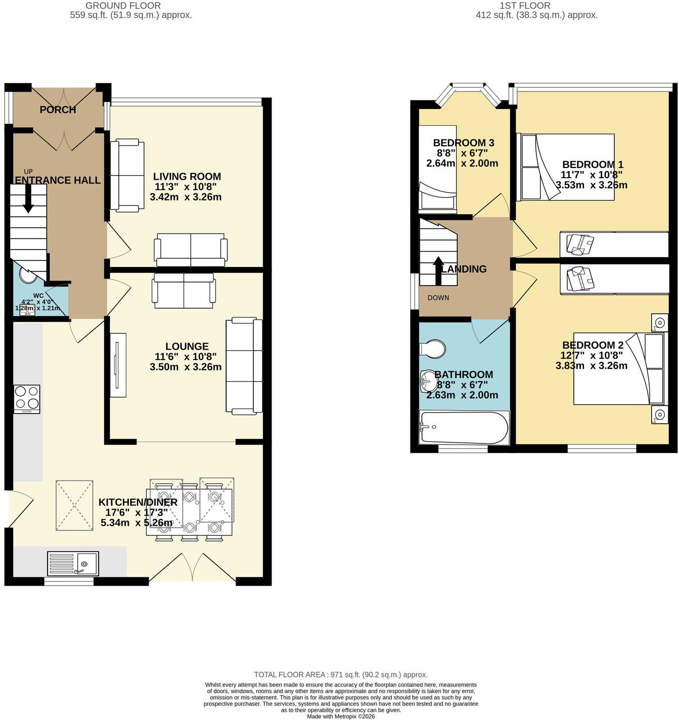 Coventry Avenue, Cheadle Heath floorplan
