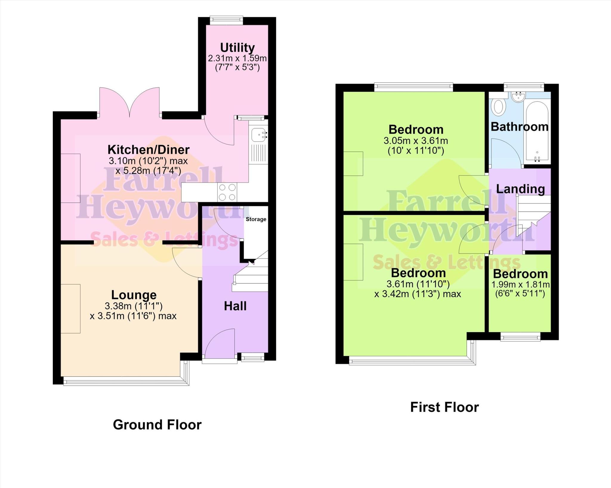 Lyddesdale Avenue, Thornton Cleveleys floorplan