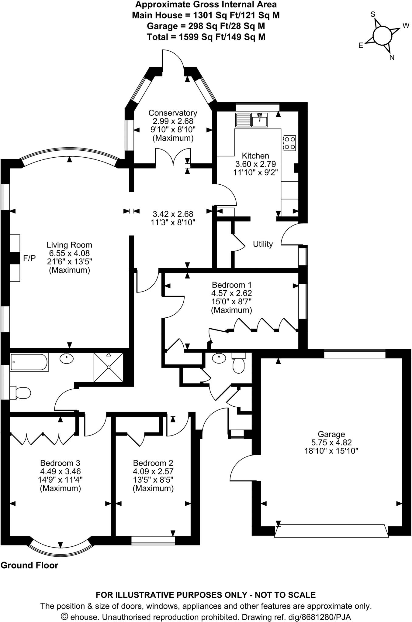 Well Lane, Little Budworth floorplan