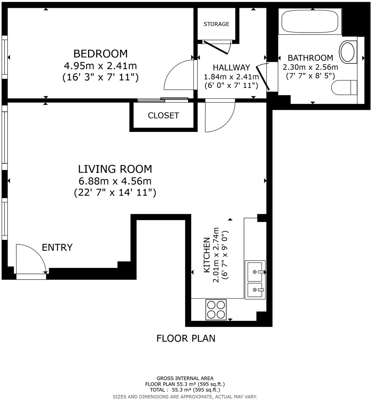 Apartment 39, Margaret Road, Wooldridge Court, Headington, OX3 8SE floorplan