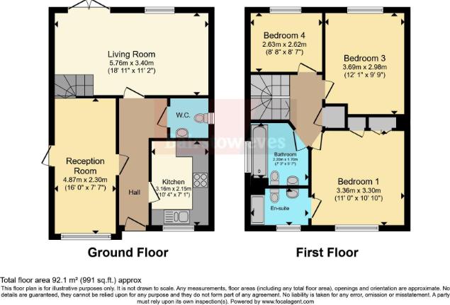 Edelweiss Close, Walsall, WS5 floorplan