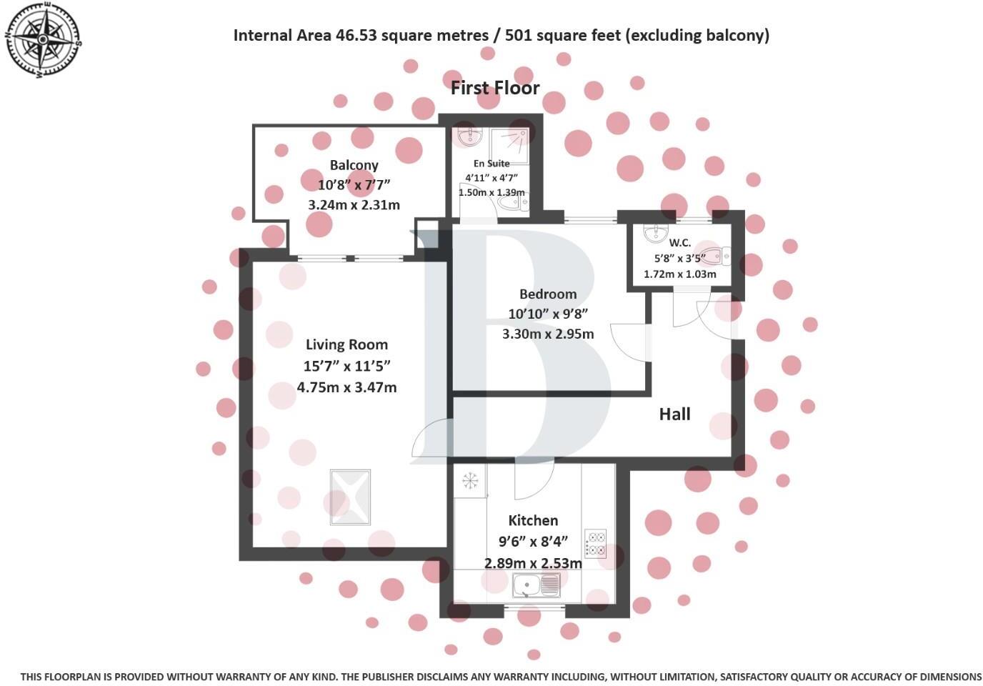 Warwick New Road, Leamington Spa floorplan